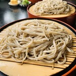 高原食堂 - ざるそば並(ざる2枚で1300円)