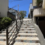 海と坂と - ココでお写真を撮られてる方が多かったです✨