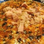 Manshuuken - 満州ジャン麺+ﾎﾙﾓﾝﾊｰﾌ追加＆ごはん小