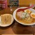 喜凛 - 料理写真:味玉しょうゆらーめん太麺、たきこみご飯のおにぎり2個