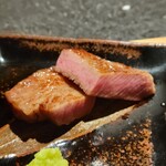 日本焼肉はせ川 別亭 - タン焼き上がり