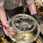 日本焼肉はせ川 別亭 銀座店 - めちゃくちゃ元気な稚鮎