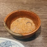 立ち呑 破天荒 - 神津島の塩辛  激辛　400円