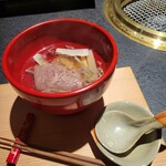 日本焼肉はせ川 別亭 - 出汁の薫りが大変よく、肉の脂も気にならない❗