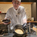 日本焼肉はせ川 別亭 - 炊きたて、たけのこ 土鍋ごはん