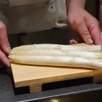 日本焼肉はせ川 別亭 - ホワイトアスパラ