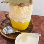 こひる庵 - 桜みるくもかけて味変堪能！