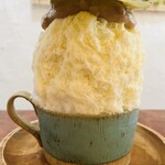 こひる庵 - 端午氷食べ納めは大好きな、勝手にレアと呼んでいる青カップ♡