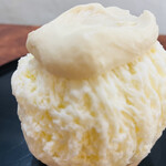 こひる庵 - 味見氷ゆずジンジャーあんクリーム　200円