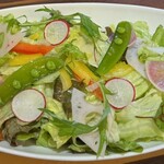 白山文雅 - グリーンサラダ(¥700)　野菜が新鮮！
