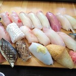 夕凪 - 極上 夕凪おまかせ握り寿司（縞鯵）