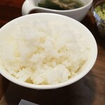 キッチン ブルー グローブ - ご飯大盛りのアップ