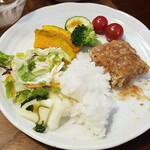 キッチン ブルー グローブ - 最後のワンプレート