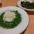 サイゼリヤ - 料理写真:青豆、ほうれん草ソテー