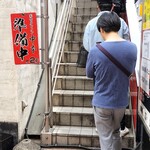 蒙古タンメン中本 - 開店前の並び