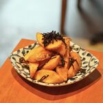 ポテトフライ塩昆布和え