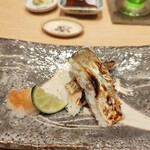 鮨 はしもと - タカベの塩焼き