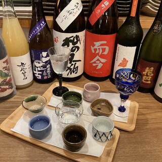 温度管理の行き届いた厳選生酒・ワインご用意しております！