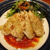 Pia Sapido - 白身魚の香草パン粉焼ガーリックトマトソース