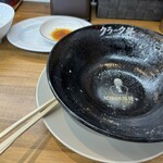 クラーク軒 - 完食（コッテリスープじゃないので飲み干せたよ）