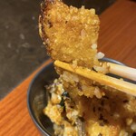 肉匠ふるさと - ピビンパのお焦げ♪