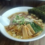 白河中華食堂 咲 - 特製中華そば(大盛1050円)