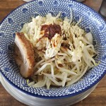 ラーメン 豚39 - 汁無し豚ハーフ