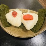 和彩むねや - おにぎり　梅、明太子