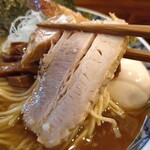 奈つやの中華そば - バラ煮豚