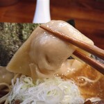 奈つやの中華そば - モッチモチの雲吞