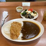 きんのつる - 料理写真:ロースかつカレー@1000