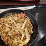 石焼きキッチン - 富士宮やきそば¥550ドリンクセット¥100