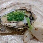 魚菜料理 縄屋 - 牡蠣と蕪