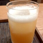 魚菜料理 縄屋 - 桃ソーダ(自家製)