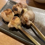 倉敷酒房 伝 - 若鶏とねぎま　絶妙の焼き加減