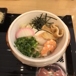 花山うどん - 釜玉うどん