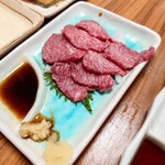 豊田屋 - 馬刺し