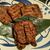 ねぎし - 料理写真:まるねセット(白たんうす切３枚+赤たん3枚6切)のお肉のアップ