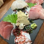 海人居酒屋　源 - 刺身盛り3-4人前