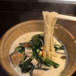 グリーンカレー専門店 メティ - 映えてない麺ショット笑