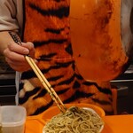 ハッピーケイチャンホシミッツ - 和風パスタ盛り付け中〜