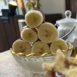 椿サロン - 料理写真:北海道ほっとけーきバナナ ¥1950