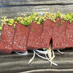 炭火焼肉 にく式 - 「和牛上レバー」