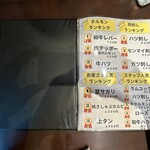 炭火焼肉 にく式 - メニュー（2024.5/28）