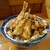 光村 - 料理写真:添えもの丼(きす,かき揚げ)
          ・伊勢まぐろのお造り
          