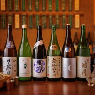 厳選した地酒