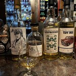 バー エグザゴーヌ - R6.3  西麻布ウオッカトニックのプライベートボトル北斗の拳ラベル 19年