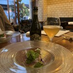 ラ・ボッテガイア - アジと焼きナス