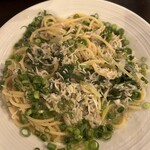 Wine 厨房 tamaya-ohyama - しらすのパスタ