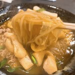 Kansai - カレーきざみうどん麺アップ